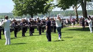 2022 NHS Marching Band, National Anthem, Northport NY