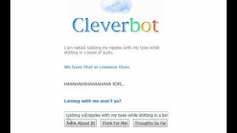 Funniest CleverBot Conversation