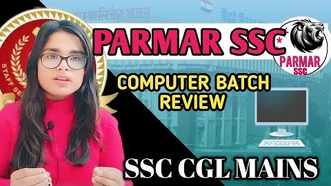 PARMAR SSC🔥 || PARMAR SSC COMPUTER || SSC CGL MAINS COMPUTER #ssccgl2022expectedcutoffssccglmains