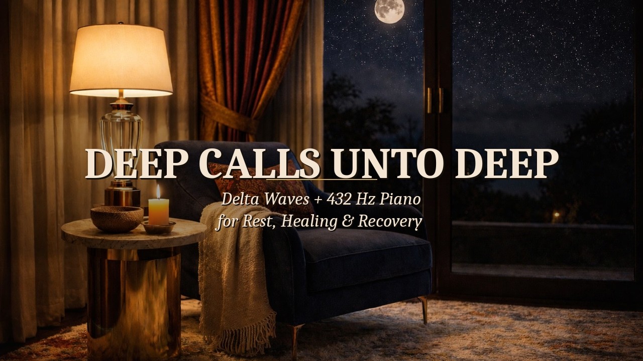 DEEP CALLS TO DEEP | A 432 Hz DELTA WAVE INSTRUMENTAL WORSHIP | DEEP SLEEP, HEALING, & REST
