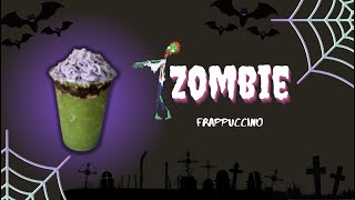 Zombie Frappuccino | Halloween drink | Green tea frap