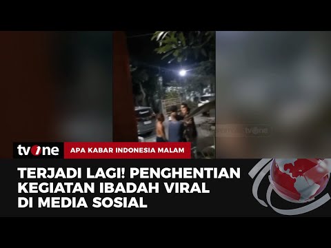 Video Dugaan Penghentian Kegiatan Ibadah Viral di Medsos | AKIM tvOne