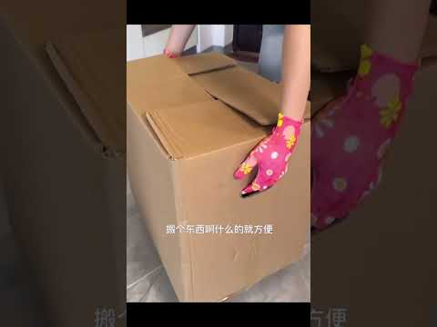 Рукавички для саду та городу (нейлон) 12 шт/уп, видео 1