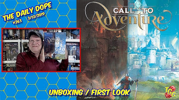 Call to Adventure - Unboxing and First Look on The Daily Dope #263