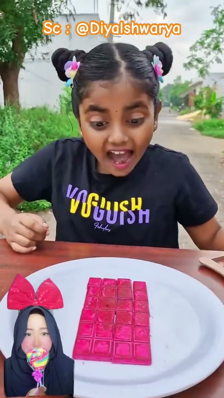 DIA MENCURI LIPSTIK KAKAK DAN DI UBAH JADI COKLAT ⁉️si Kakak Bingung ? @Diyalshwarya #shorts #funny