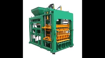 QT12-15 full automatic block machine working