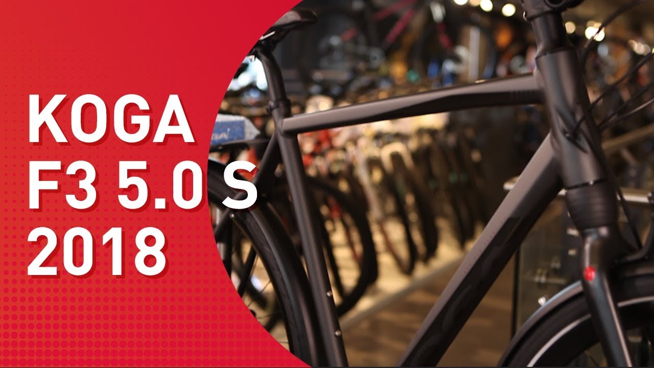 Koga F3 5.0 S - 2018 - Trekkingbike - YouTube