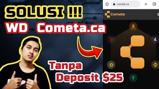 INI SOLUSI NYA!!! CARA WITHDRAW Cometa.ca TANPA DEPOSIT $25 screenshot 1
