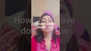 how to remove double chin