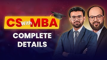 CS with MBA | Complete Details | Importance of CS with MBA | Scope & Salary | How to do MBA with CS