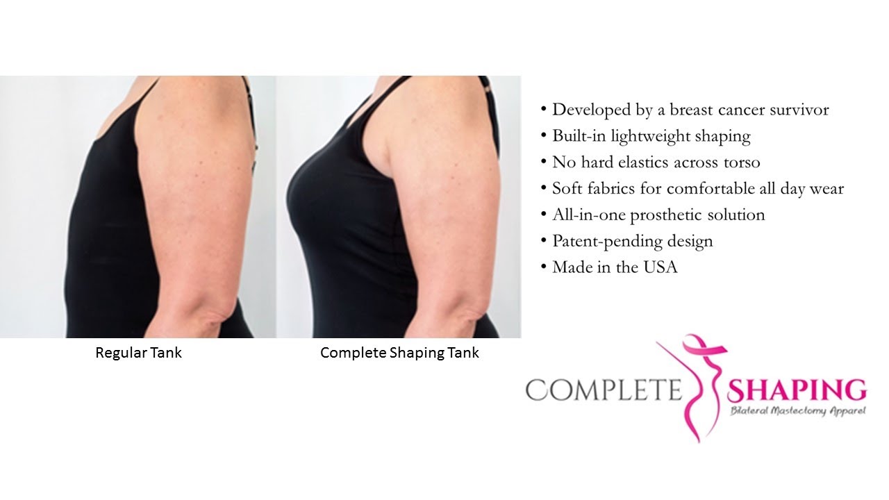 Intro to Complete Shaping Post Mastectomy Clothing Flat Closure Cancer