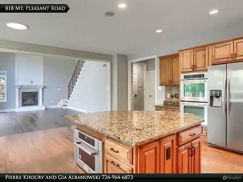 818 Mount Pleasant Road, Mars, PA home video tour
