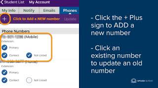 ParentVUE: Update Contact Info