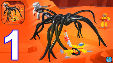 Goo Invader Attack - Gameplay Walkthrough Part 1 Tutorial Alien Army Commander Defense (Android)