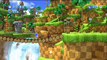 Sonic Generations Demo: Classic Sonic Jump/Rebound Animation