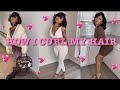 how to curl natural short hair | hair tutorial | | Krys V