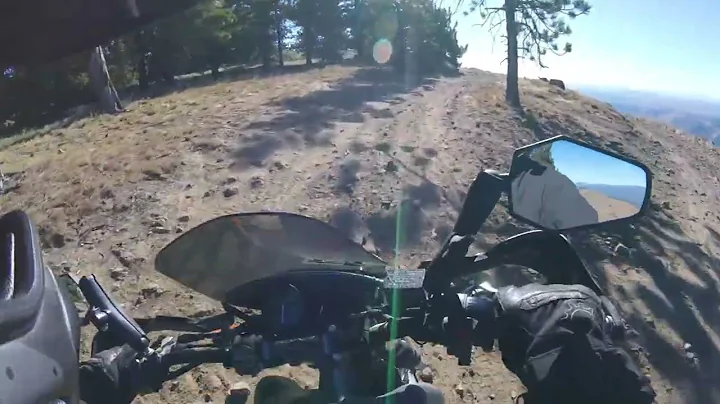 WABDR section 2 / DR650 up Baby head Hill