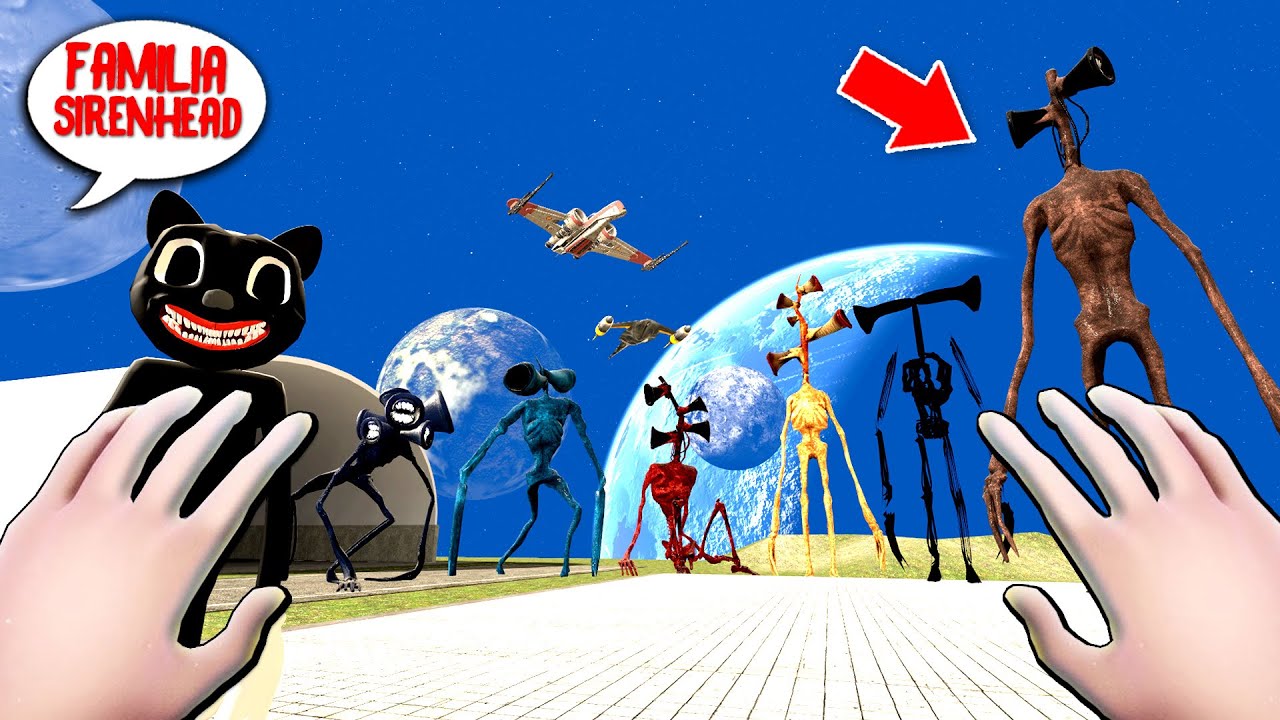 FAMILIA SIREN HEAD la ora 5 Dimineata!