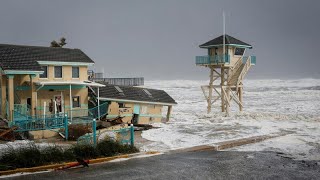 Hurricane Nicole weakens to tropical storm after Florida landfall