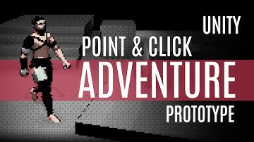 Unity Stylized Point & Click Adventure Prototype