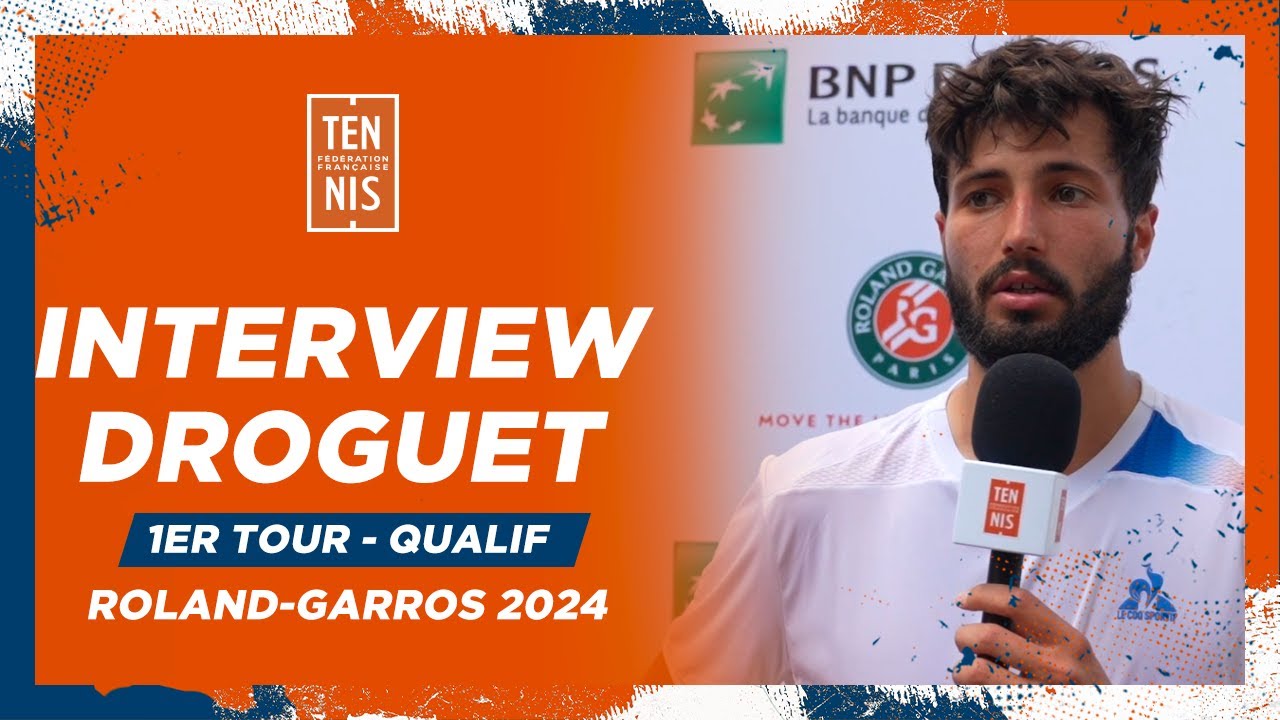 Titouan Droguet, première victoire à Roland-Garros ! | Roland-Garros 2024