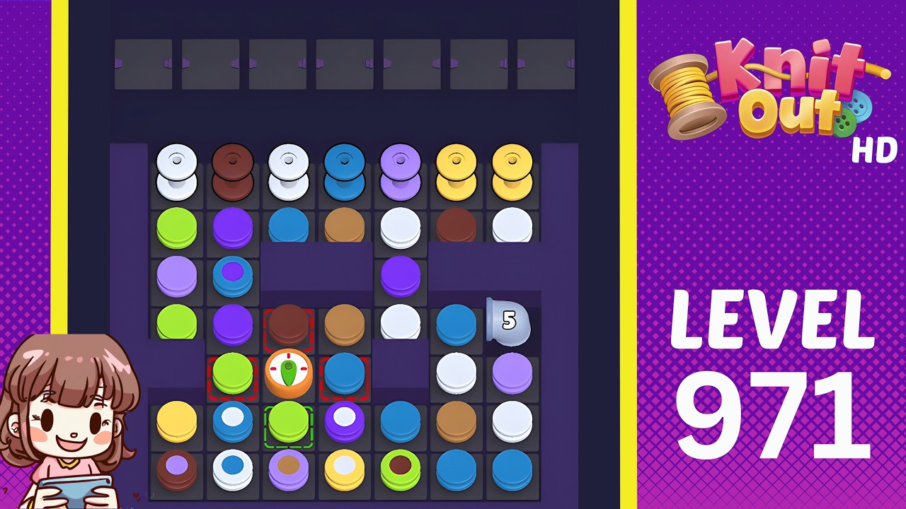 Knit Out Level 971 Solution Walkthrough