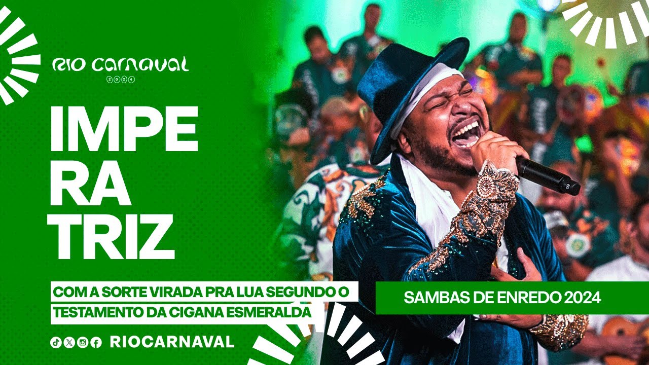 IMPERATRIZ Carnaval 2024   Sambas de Enredo   Clipe Oficial