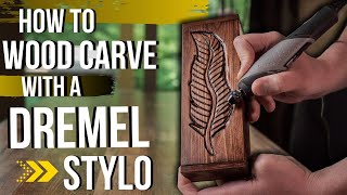 Dremel Stylo Wood Carving/Power Carving Tutorial