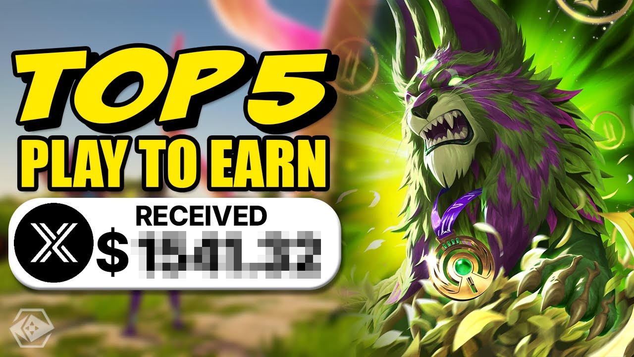 🤯 Без комиссий за газ, больше прибыли?! Топ-5 игр Play To Earn прямо сейчас, август 2025