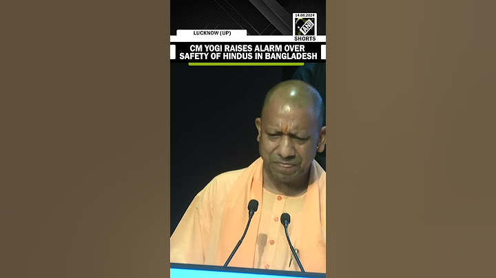 Bold, no-nonsense CM Yogi unequivocally condemns atrocities against Hindus in Bangladesh