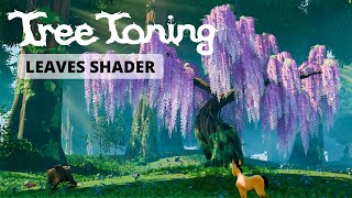 Leaves shader - explain video form tree toning assets pack Leaves shader - explain video form tree toning assets pack