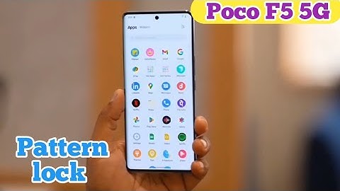 How To Set Screen Lock Pattern In Poco F5 5G, Screen Lock Password Setting, How To Set Pattern Lock