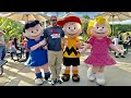 Opening Day of Knott's Peanuts Celebration 2019 Knotts Berry Farm - NEW Attractions / Shows & Treats