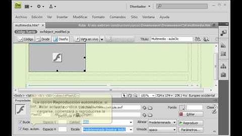 Dreamweaver CS4. Insertar elementos multimedia
