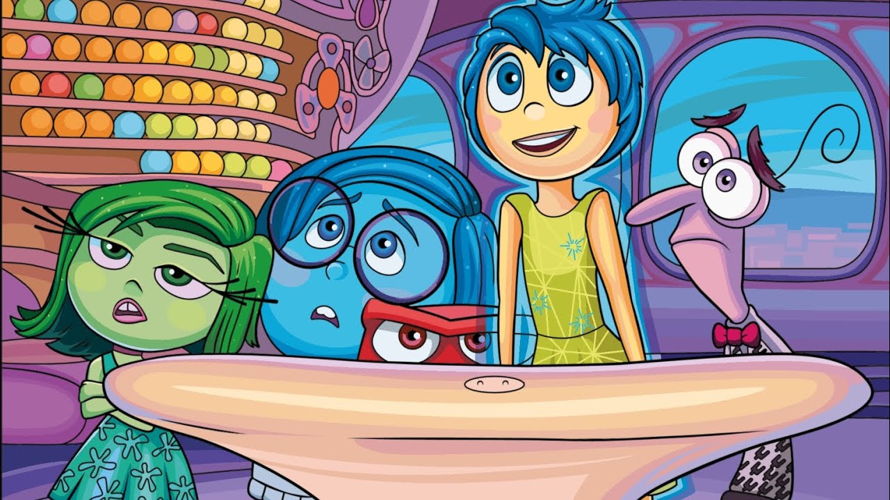 Happy Colour - Colour by Number. Disney Inside Out 🔮🎨 - Riley's ...