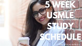 5 Week Intensive Study Strategy Before a Board Exam (USMLE, CBSE, ETC)