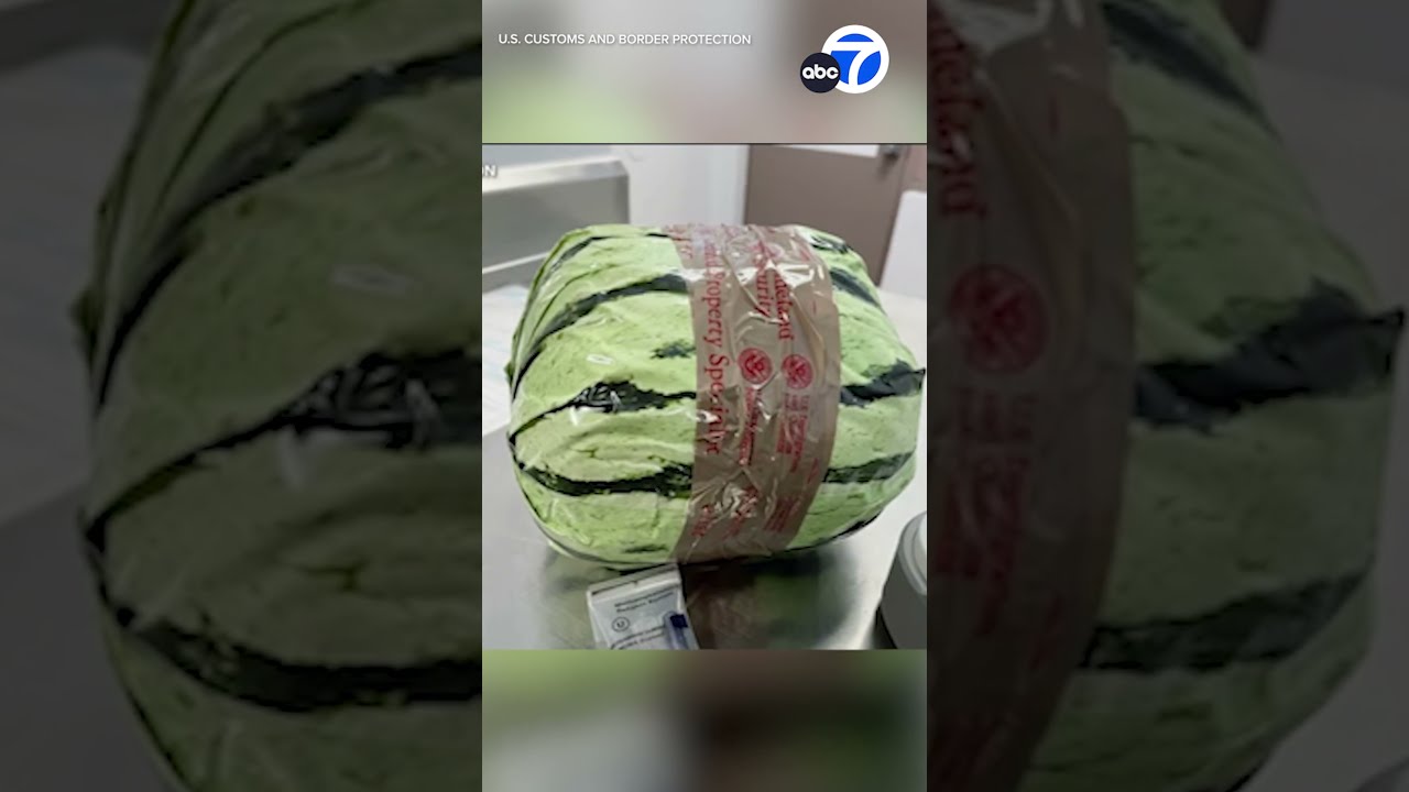  5 Million Worth Of Meth Disguised As Watermelons