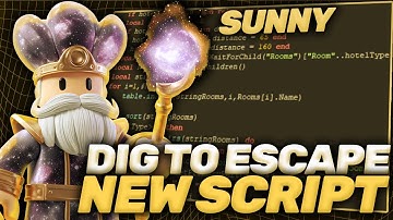 *NEW* Dig To Escape Script / Dig To Escape New Script / Get any Items, Instant Escape & More!