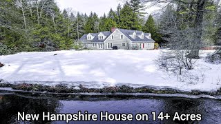 New Hampshire Houses On 14  Acres | Oxbow of Center Brook | NH Real Estate | Old Houses NH