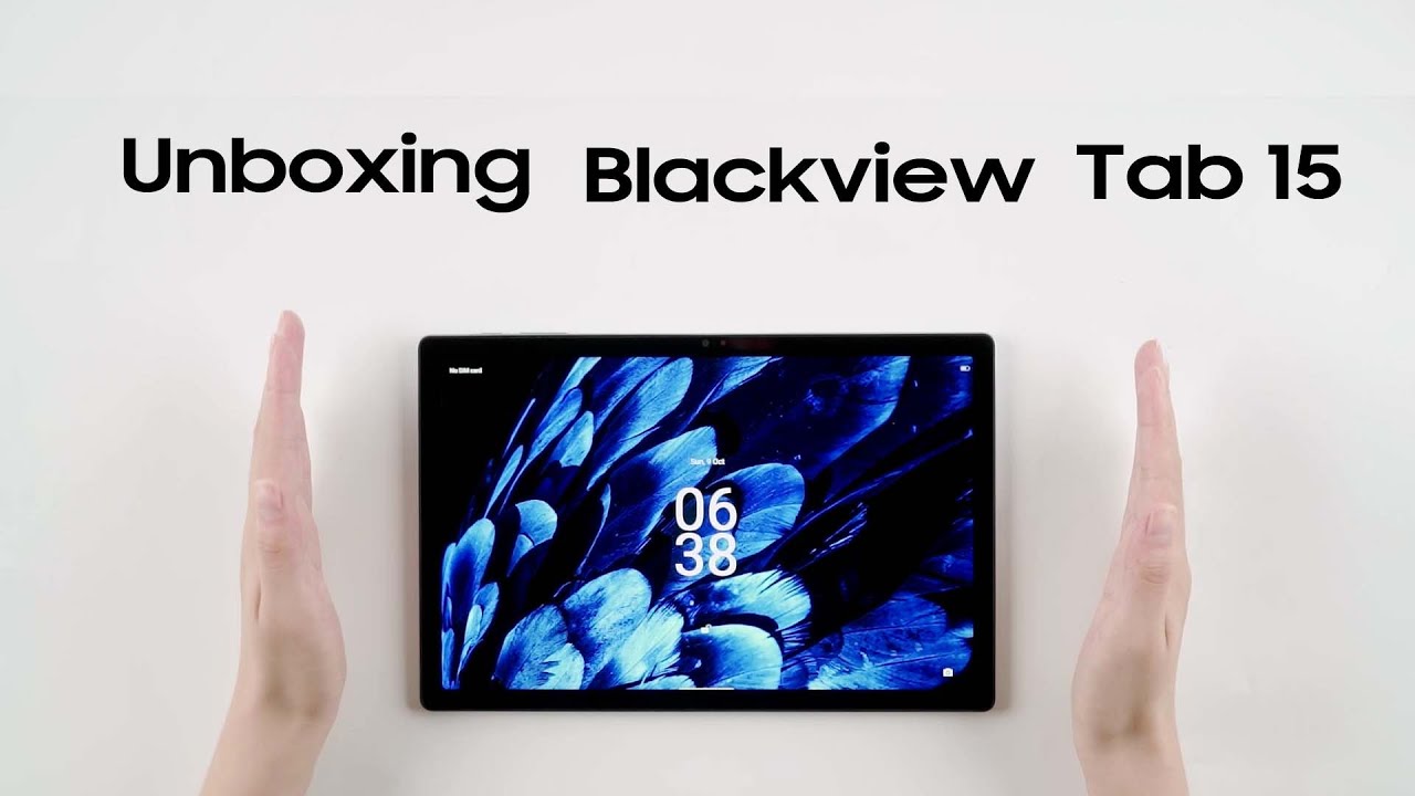 Blackview Tab 15 Official Unboxing | Thinner Lighter Body | A Must-have