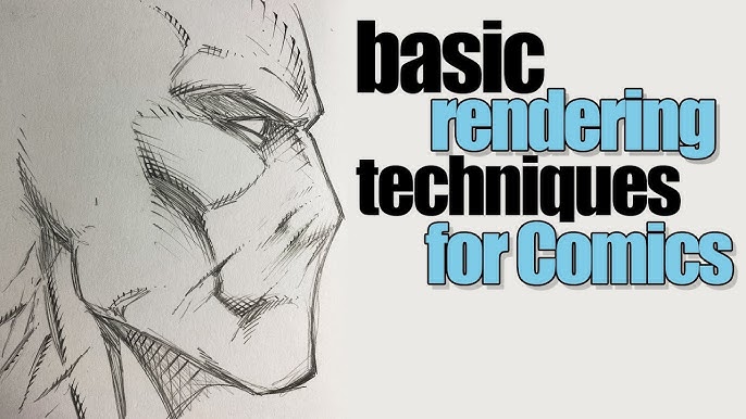 How to Draw Comics - Inking with Felt Tip Pens - PaintingTube