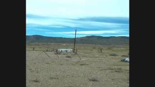 Estes Mean Machine Model Rocket Launch