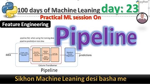 day 23: Machine Learning Pipelines with Scikit-learn | Data Processing | Feature Engineering
