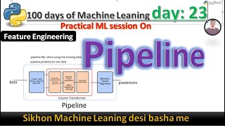 day 23: Machine Learning Pipelines with Scikit-learn | Data Processing | Feature Engineering