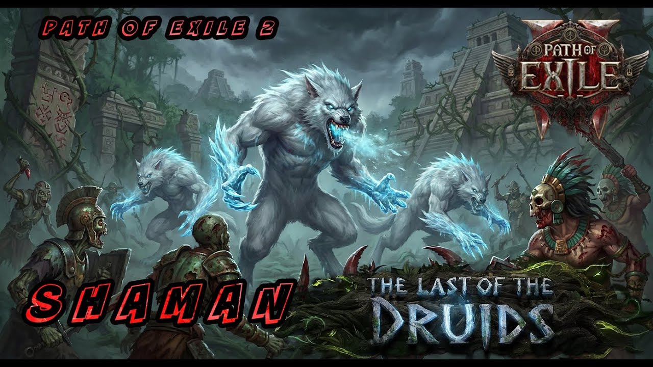 POE2 Buff Wolf Shaman Build Destroying EVERYTHING!