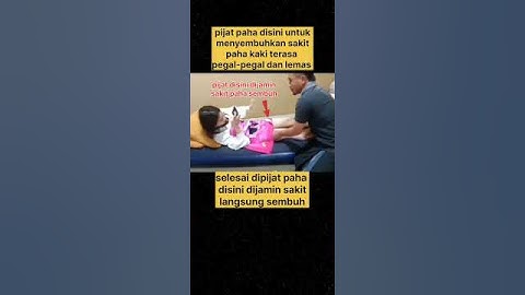 pijat paha disini dijamin sakit paha langsung sembuh #abj #pijat #video #sports #shorts