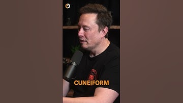 Elon Musk On The Evolution of Writing: Cuneiform vs Hieroglyphics
