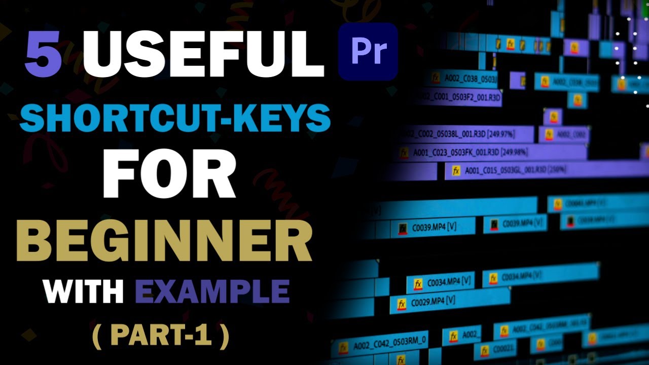 5 Quick and Easy Premiere Pro CC Shortcuts for Beginners with example ...
