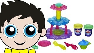 Play-Doh Cupcake Tower Sweet Shoppe Playset Featuring Play-Doh Plus
