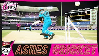 Ashes Cricket Career Mode #20 - Majestic (Australia) KFC T20 Big Bash League Debut! (4K XB1 K)